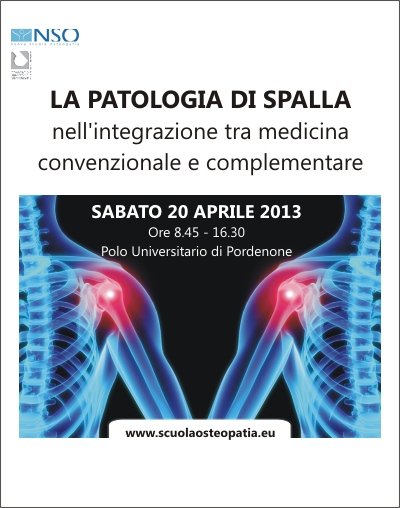 Patologia Di Spalla: Le Nuove Frontiere Dell'osteopatia